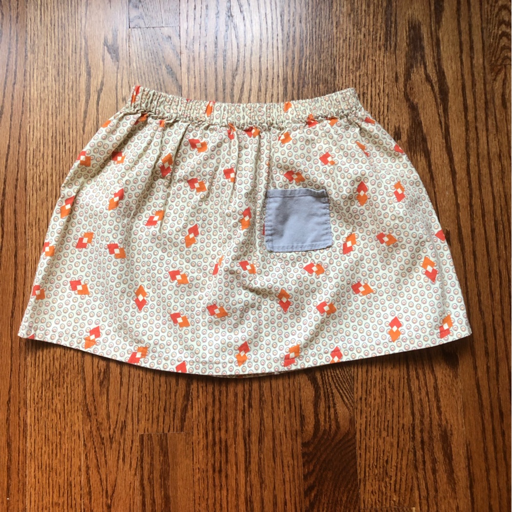 Oak Patterned Skirt Sz 5